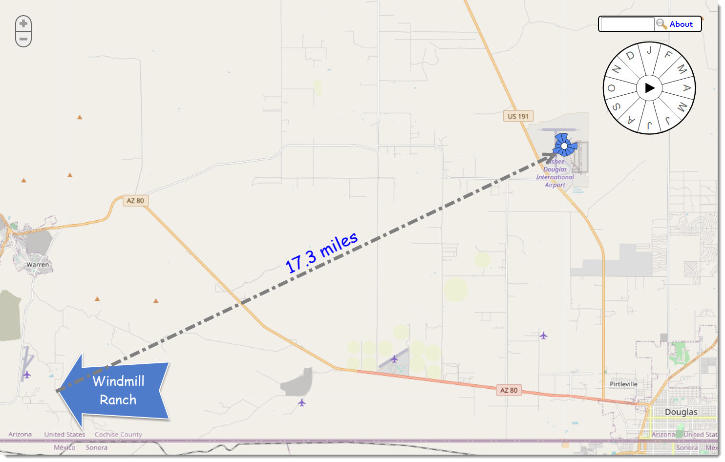 Wind History Map